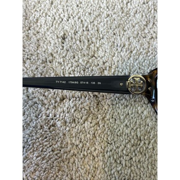 Tory Burch sunglasses TY7142 tortoise and navy, $180 - Picture 6 of 7